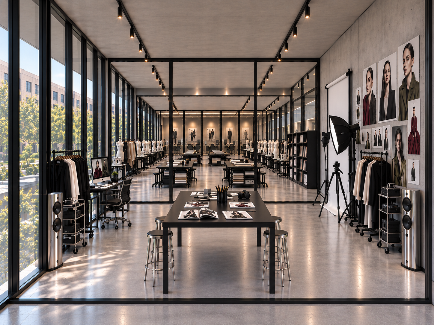 The Edit opening into the atelier