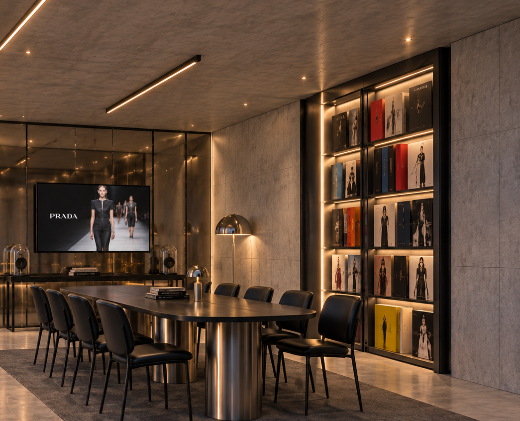 The Founders' Lounge — evening